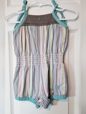 Well Dressed Wolf 12m Pixie Lakehouse Romper EUC